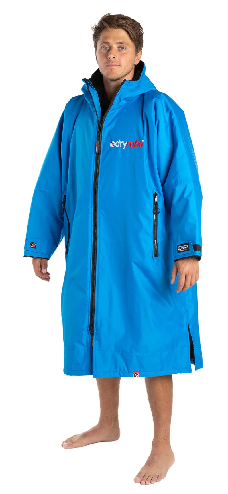 Dryrobe Long Sleeve Cobalt Blue/Black - Small and Large-5